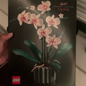 Lego White Orchid Faux Florals